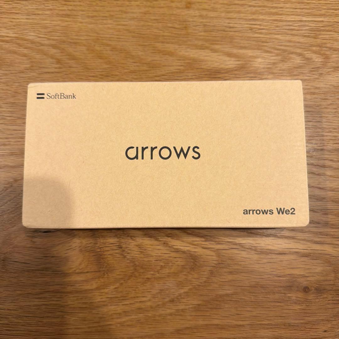 【新品未使用】arrows We2 ミストホワイト 　※複数台販売可能