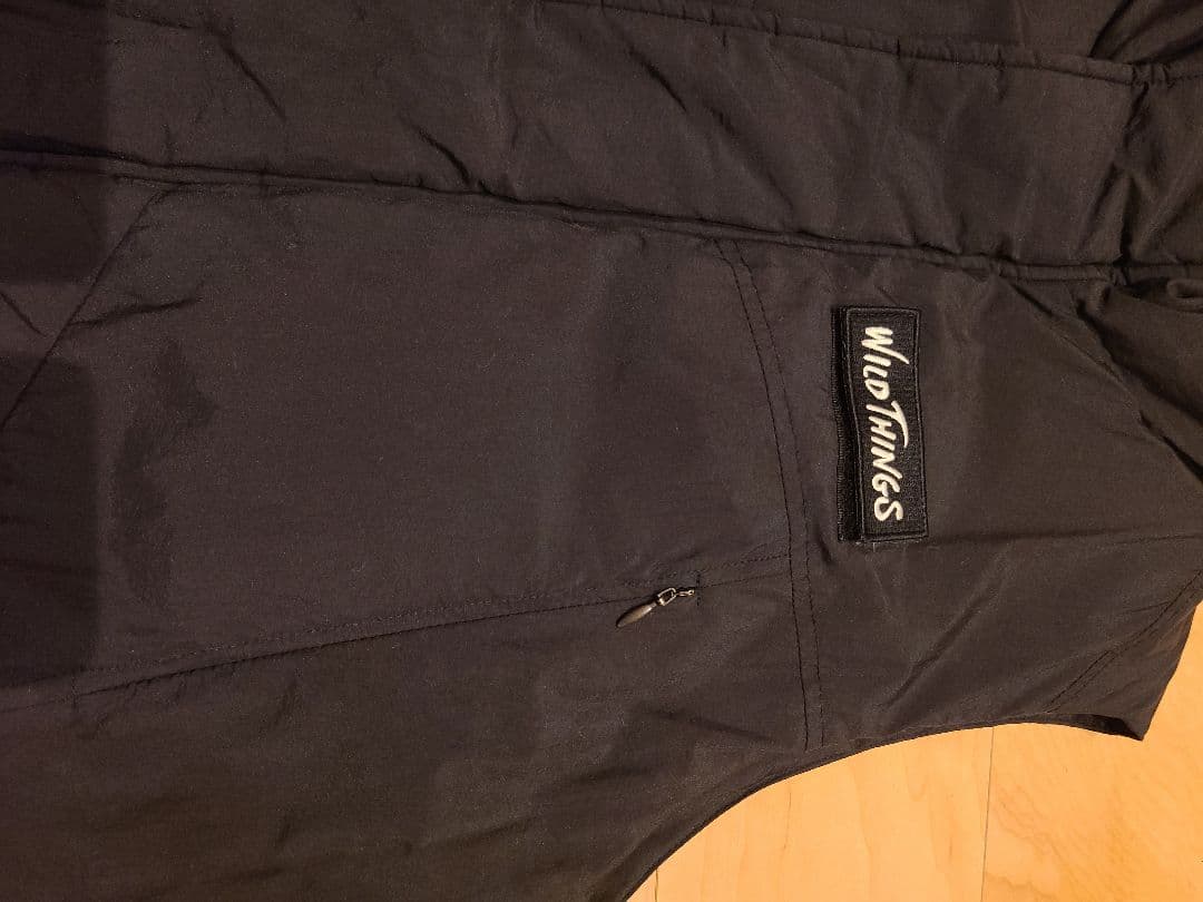 WILD THINGS モンスター ダウンベスト ブラック Mサイズ