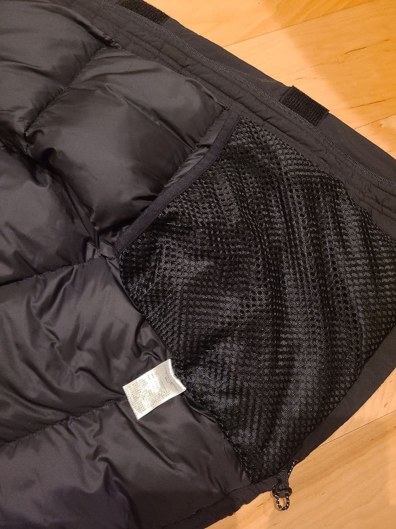 WILD THINGS モンスター ダウンベスト ブラック Mサイズ