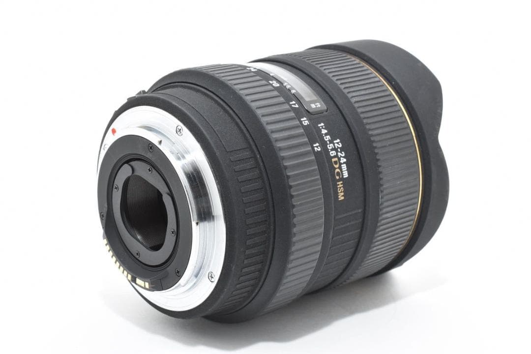 レンズ(ズーム) Sigma 12-24mm F4.5-5.6 EX DG HSM Canon