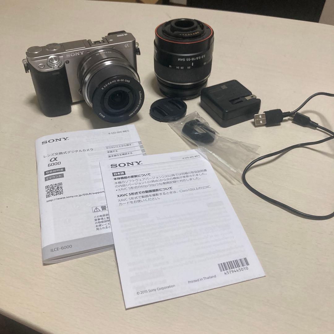 櫻*井様 SONY α6000 デジタル一眼レフ シルバー