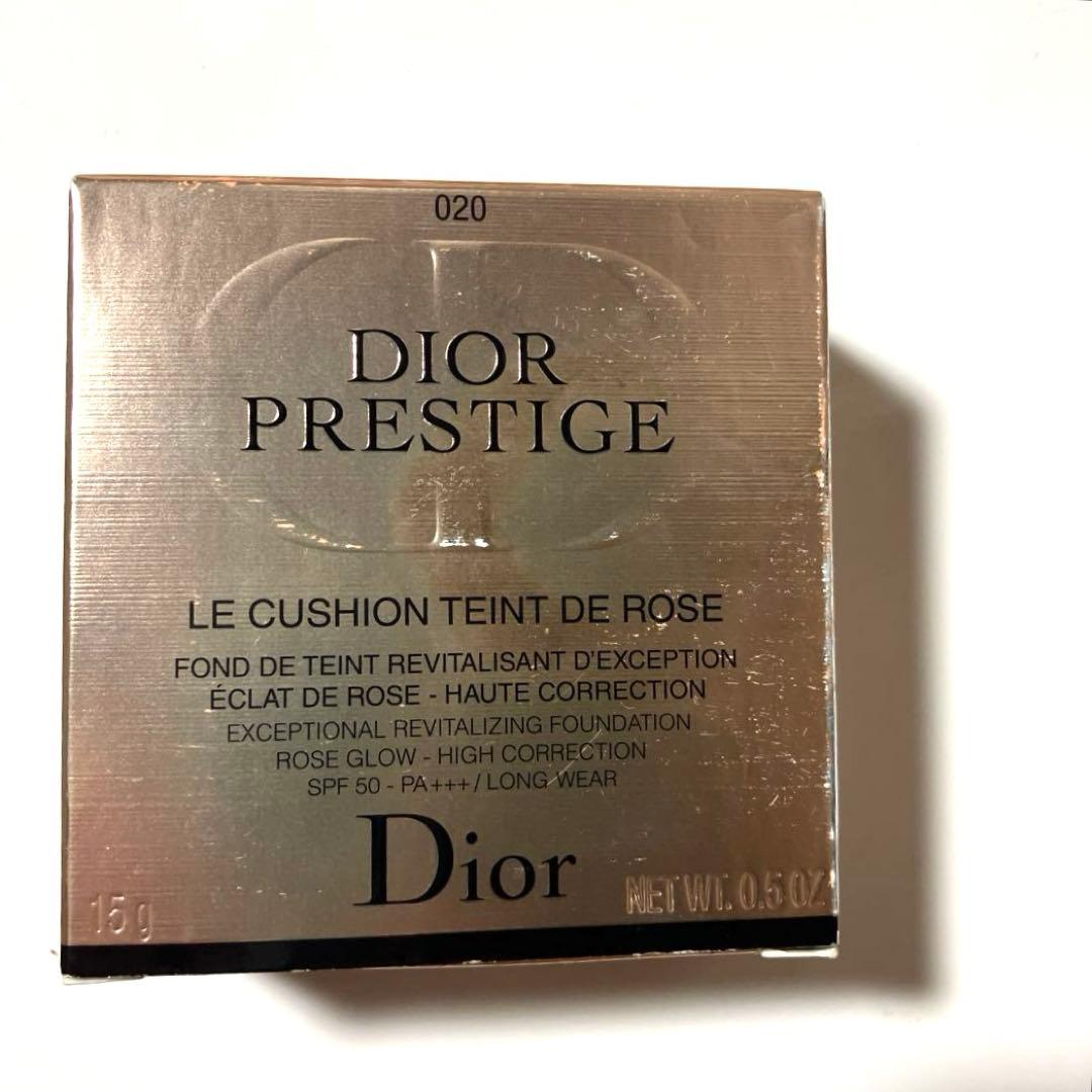 ディオール プレステージ　ルタンドゥローズ　クッションファンデーション　020
