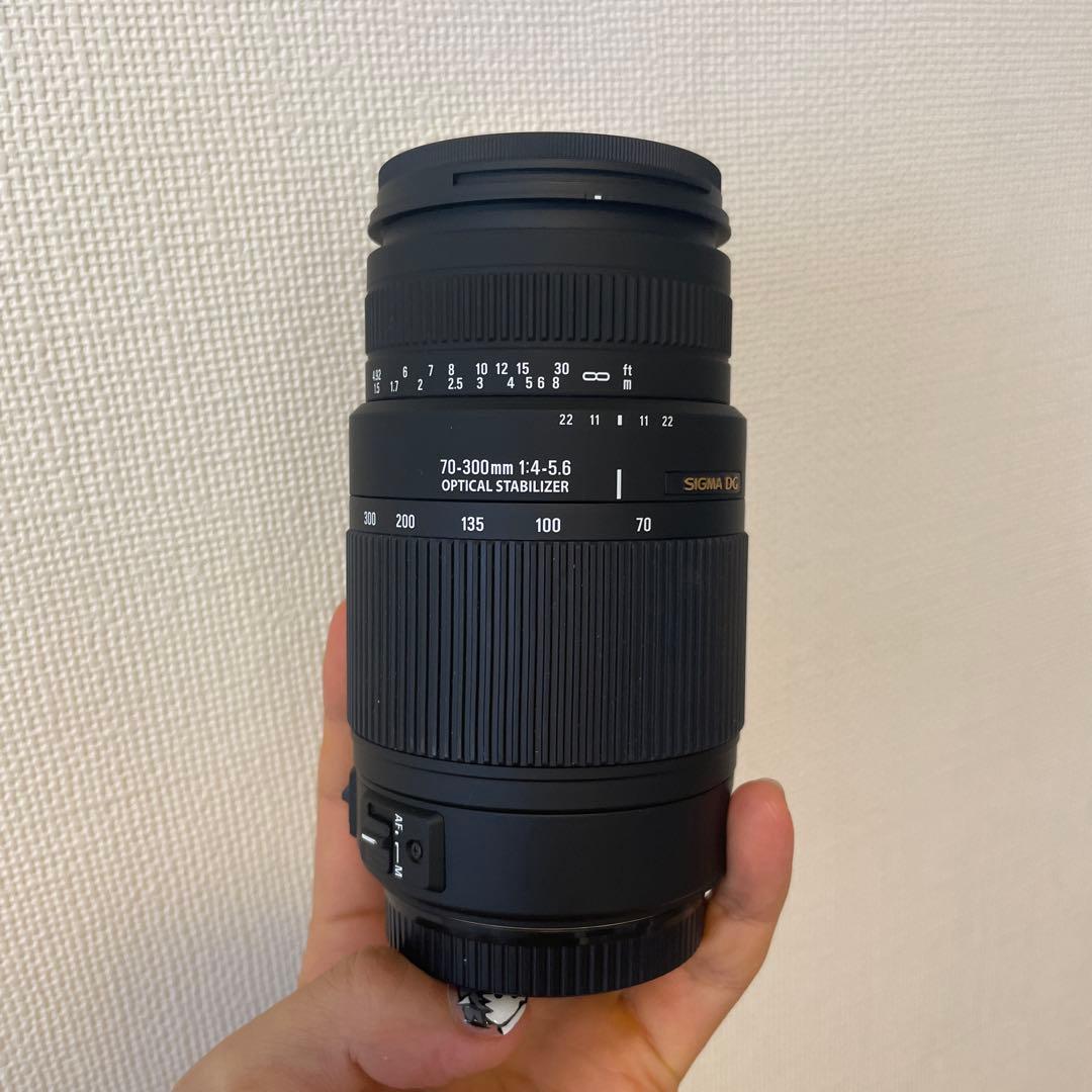 SIGMA ズームレンズ 70-300mm F4-5.6 DG キヤノン用