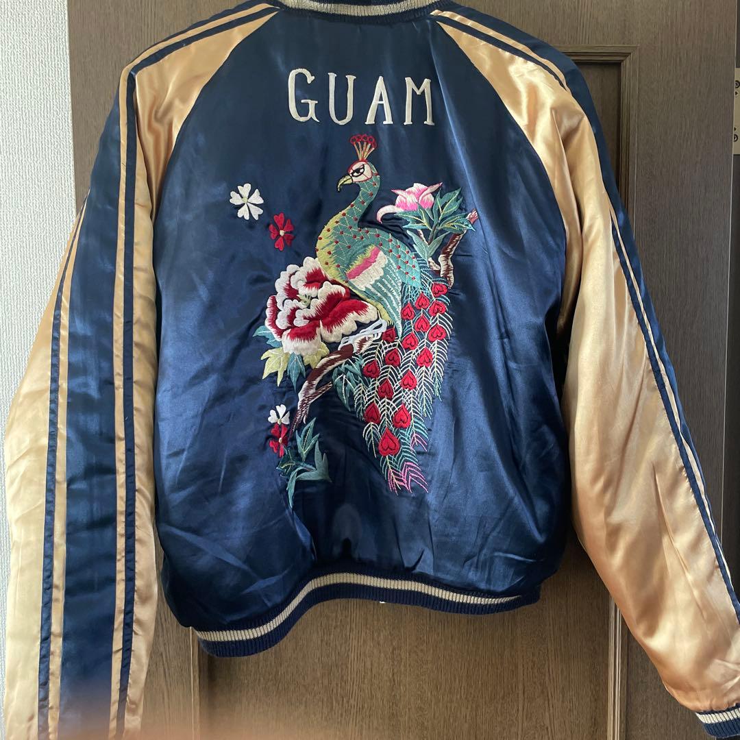 テーラー東洋　スカジャン ドラゴン GUAM刺繍