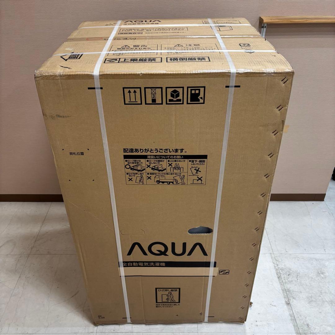 AQUA 縦型洗濯機 AQW-VP12A-W 2025年製 メーカー再生品