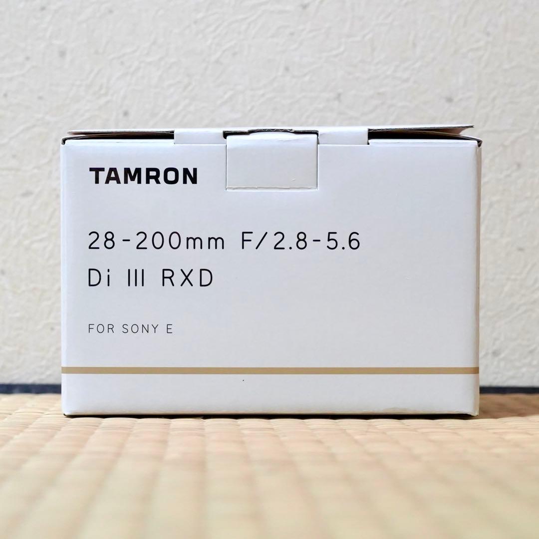 【ほぼ新品】TAMRON28-200mmF/2.8-5.6 Di III RXD