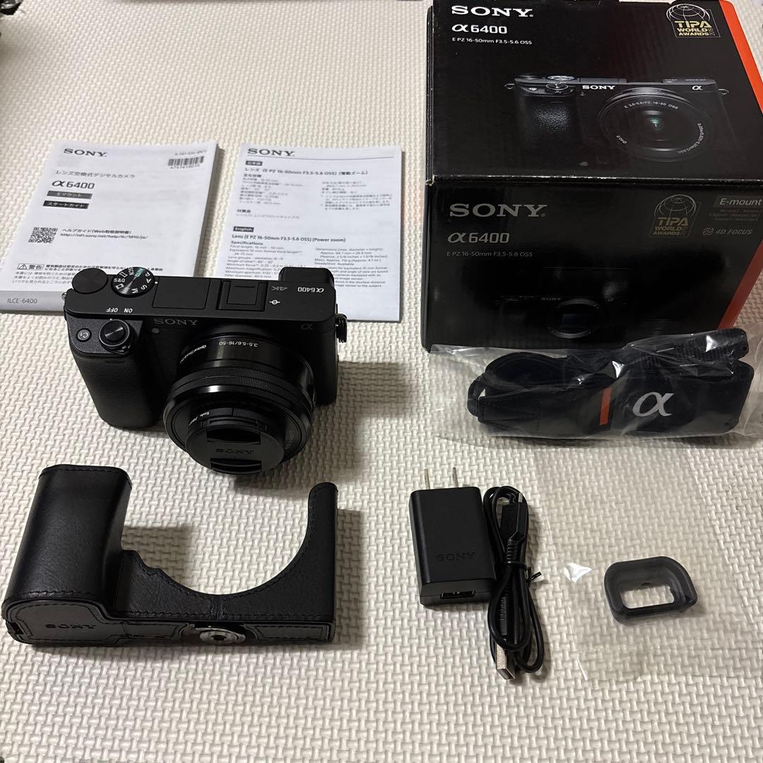 【美品】SONY α6400 ズームレンズキット ILCE-6400L