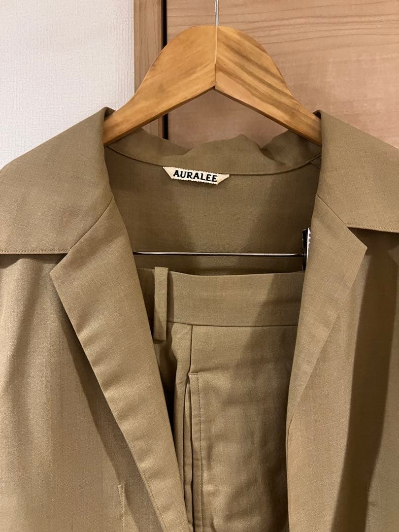 【セットアップ】AURALEE 坂口健太郎着用　Mサイズ