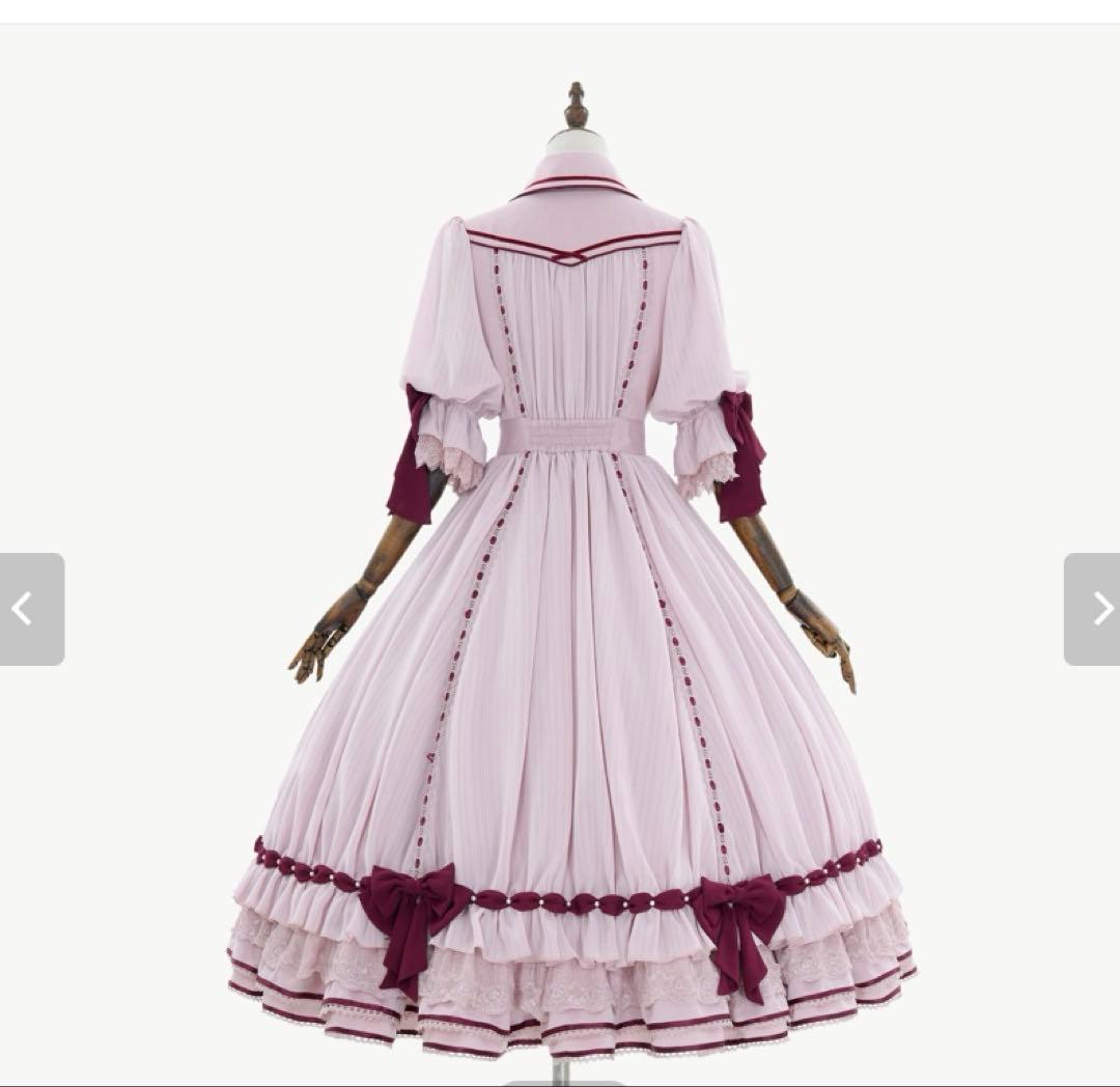 星箱works ワンピース　ピンク　東方Project フリル