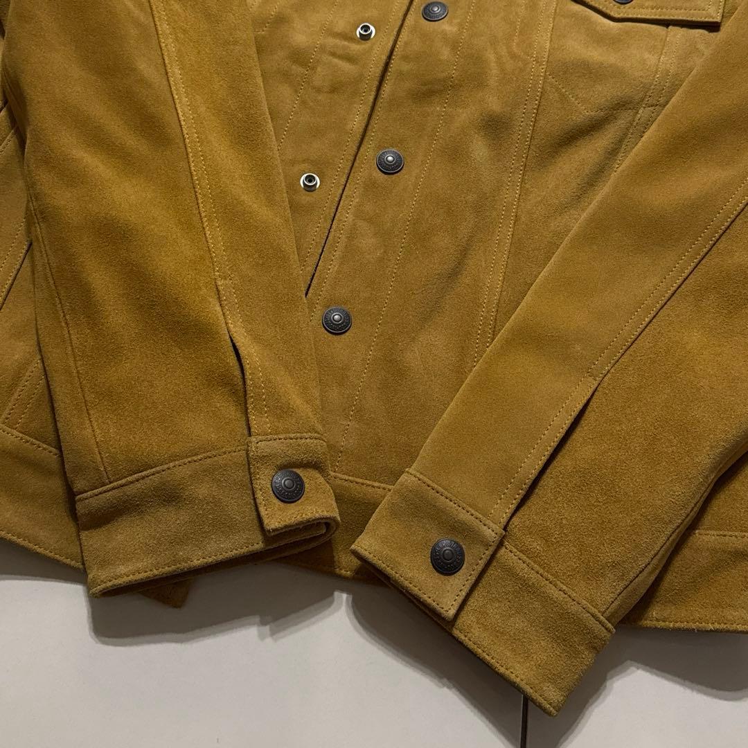 Levi's Premium スウェード トラッカージャケット 牛革