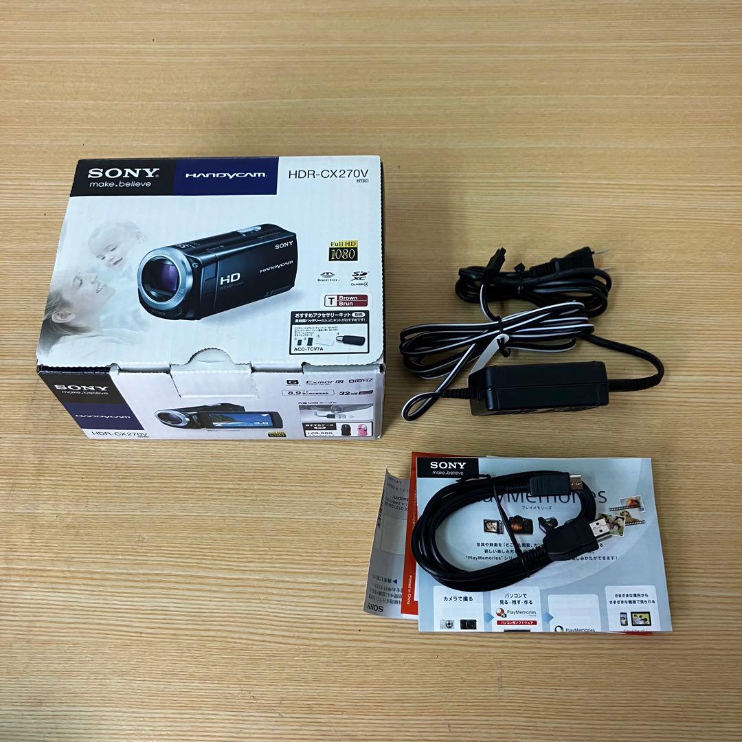 SONY ソニー HDR-CX270V ハンディカメラ