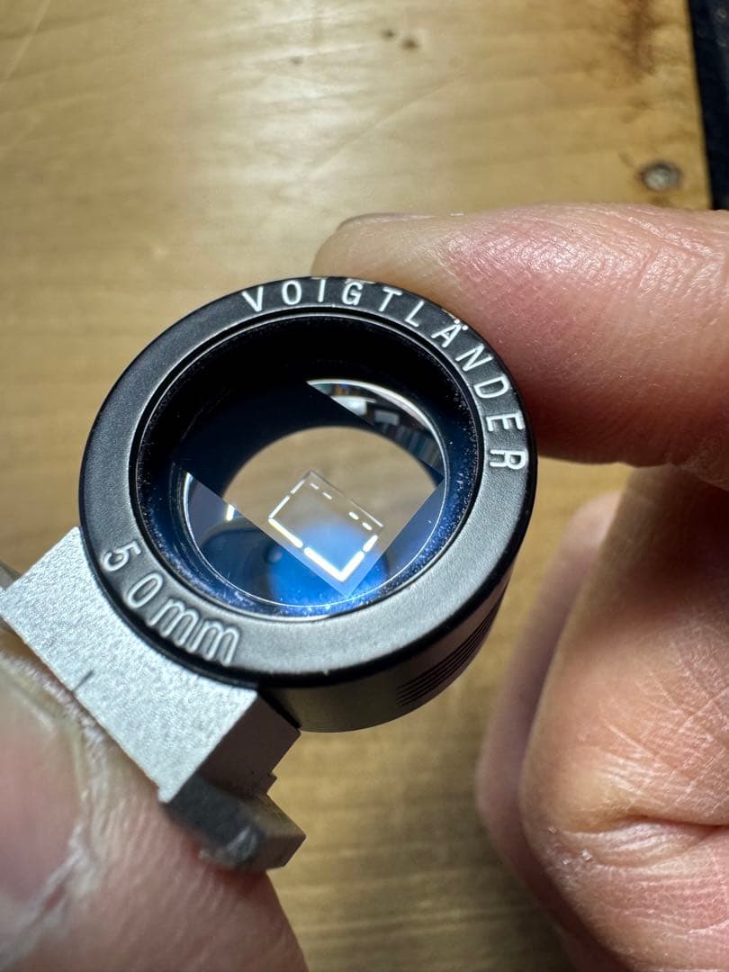 フォクトレンダー　50mm ファインダー