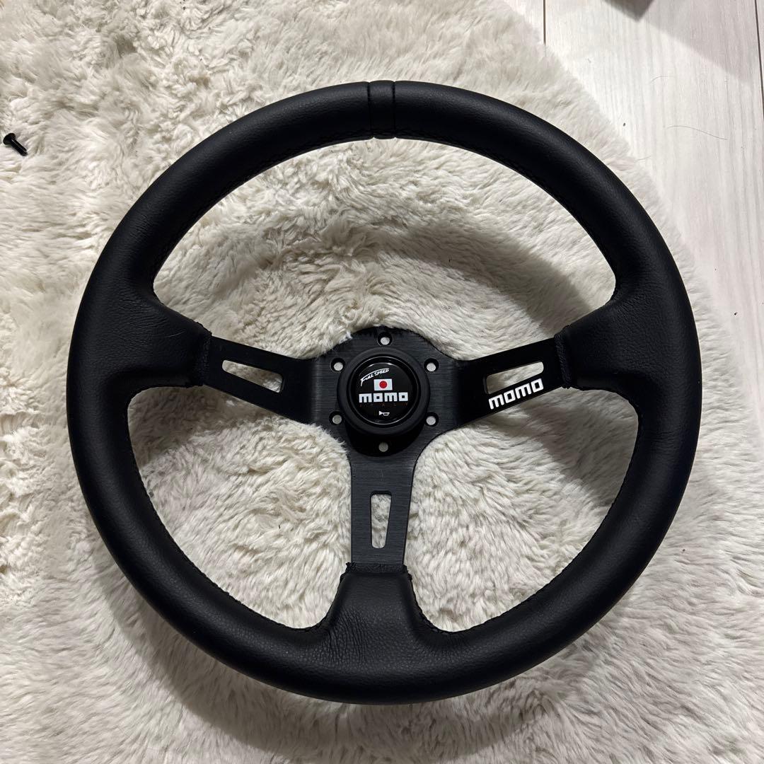 じ*ん様 モモステ 34.8パイ ステアリング MOMO ディープ　full s