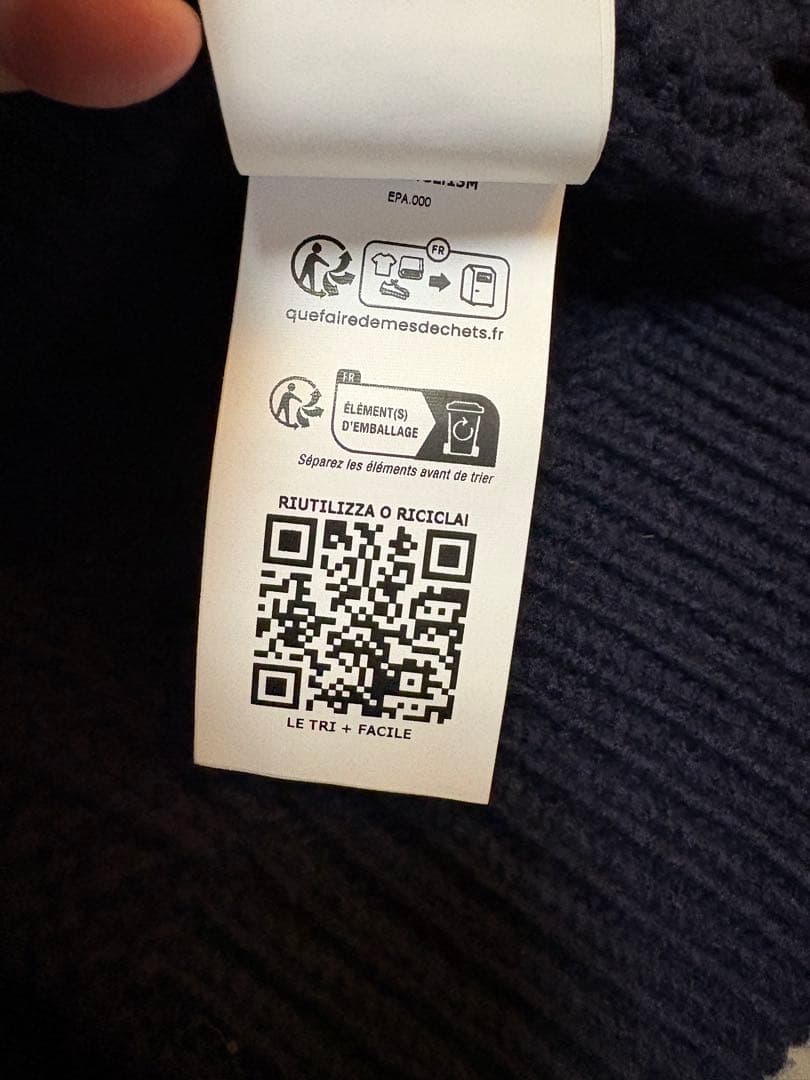 新品/SPORTMAX ケーブル編みタートルネックニット