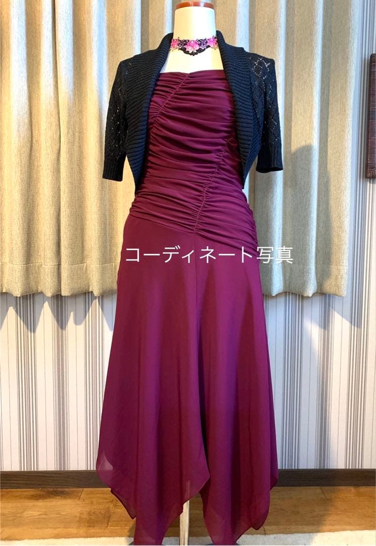 【メアリー】社交ダンス　パーティドレス　モダン　ラテン　タンゴ　ワンピース