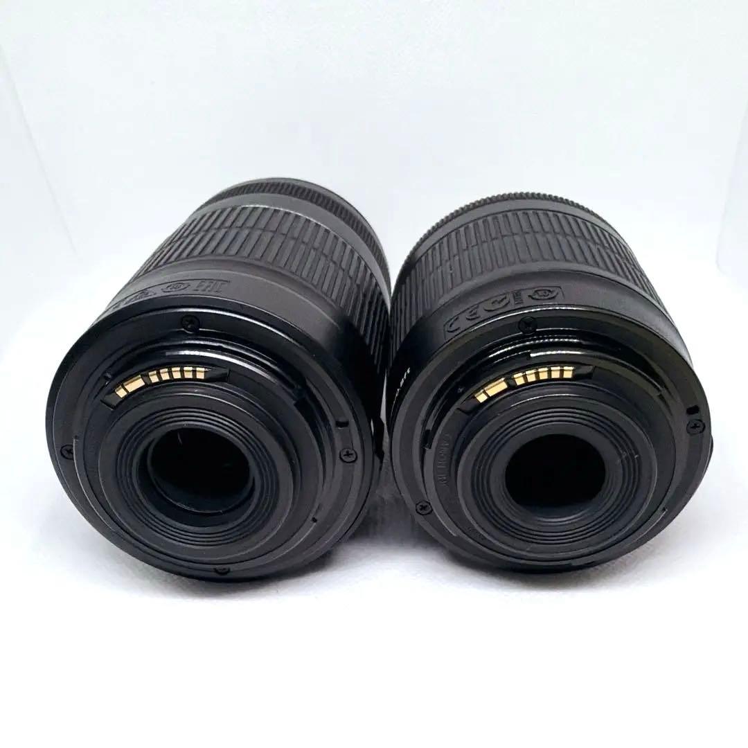 【美品】Canon EOS Kiss X7 ダブルレンズ キャノン♥️初心者♥️