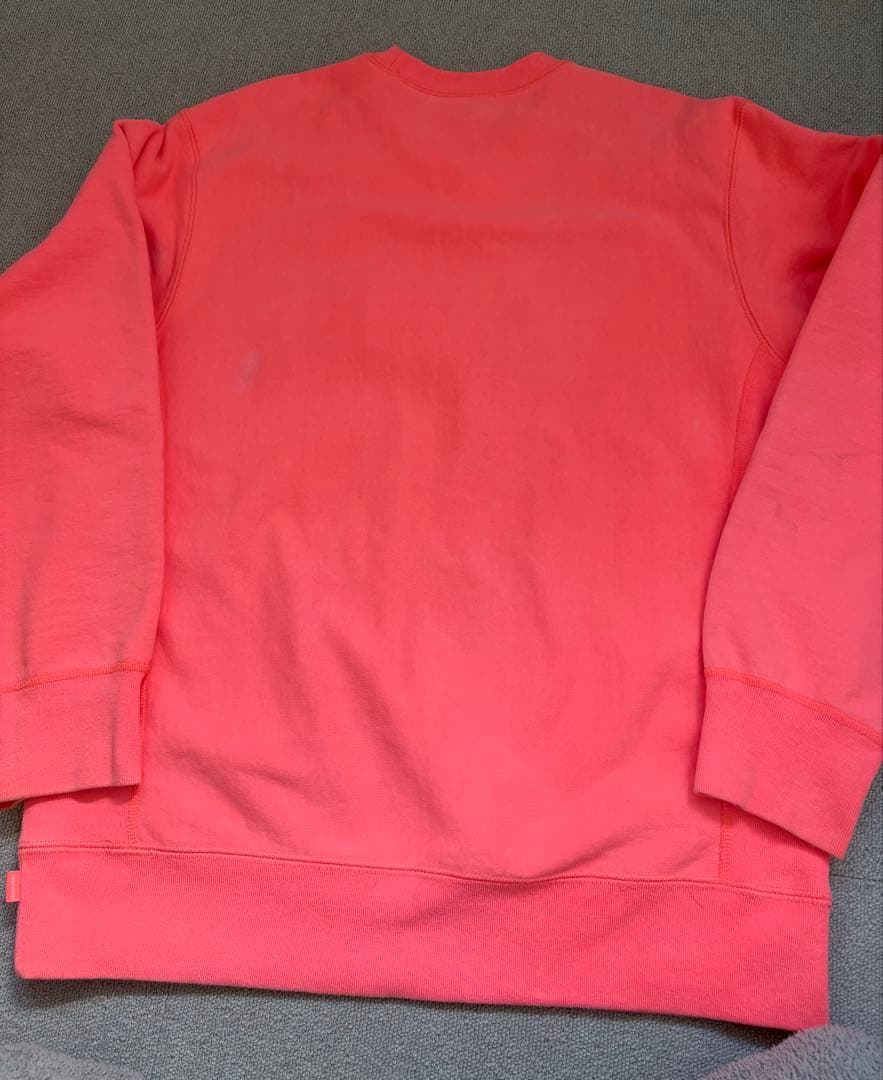 Supreme BoxLogo コーラルピンク トレーナー L(超希少)