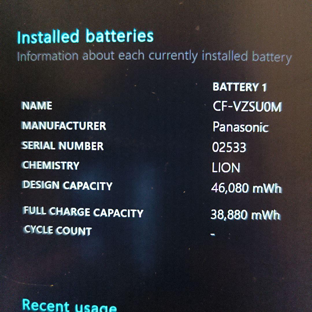 レッツノート パナソニック CF-SZ6 Win11 8GB SSD256GB