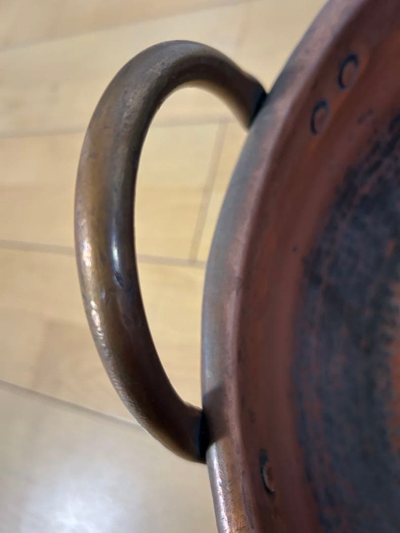 両手銅鍋 製菓用具 業務用 厨房用 洋菓子 和菓子