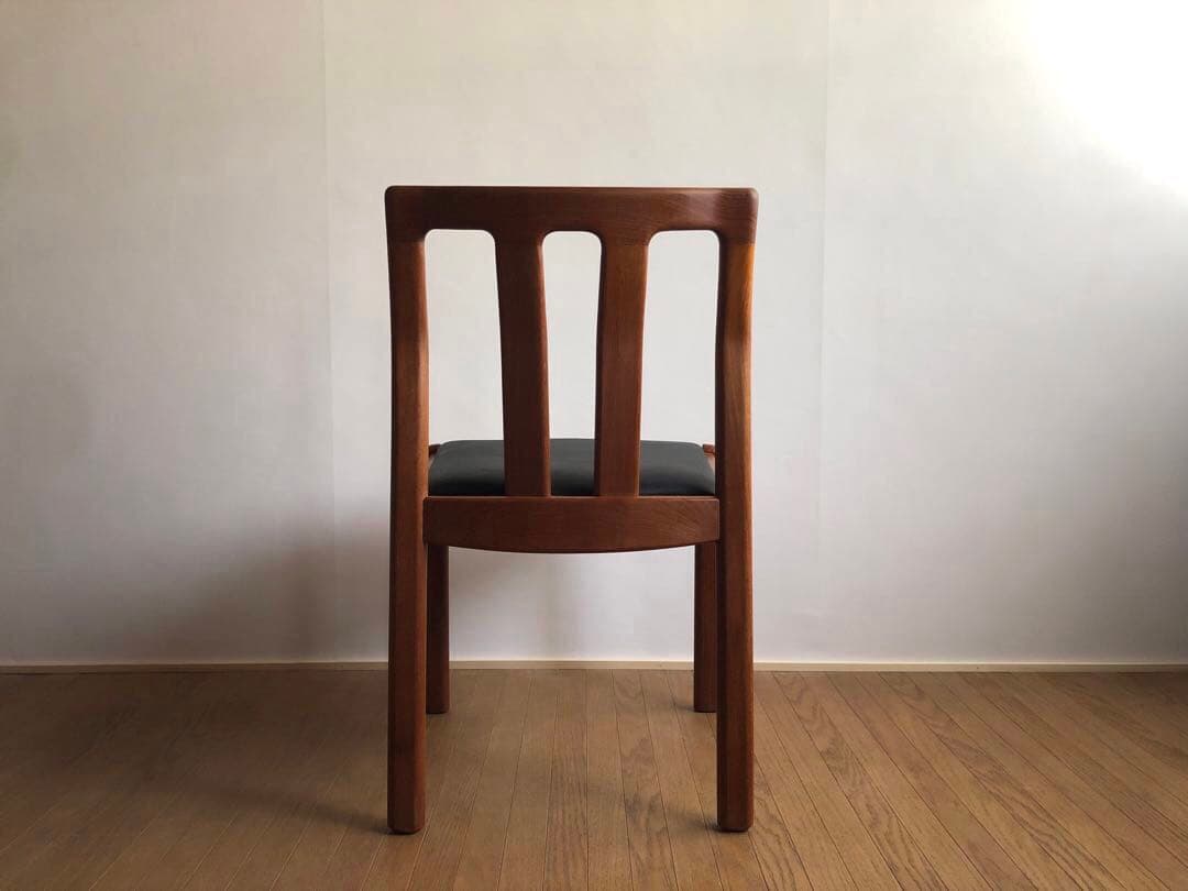 デンマーク dyrlund チーク無垢材チェア③ 北欧ヴィンテージ家具
