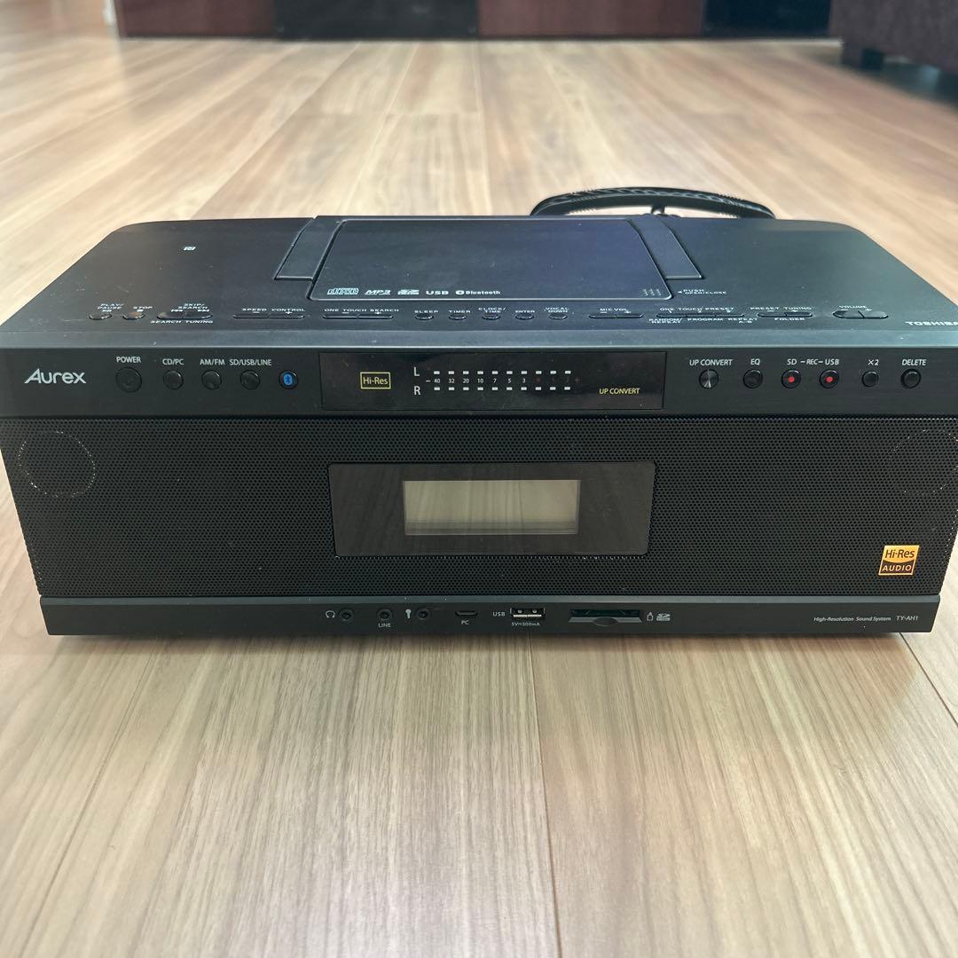 Aurex SD/USB/CDラジオ　ハイレゾ対応　TY-AH1