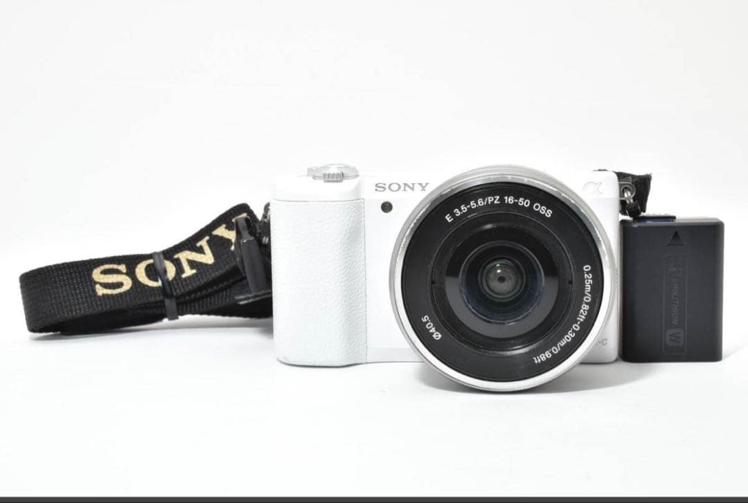 SONY a5100 ミラーレスカメラ ホワイト