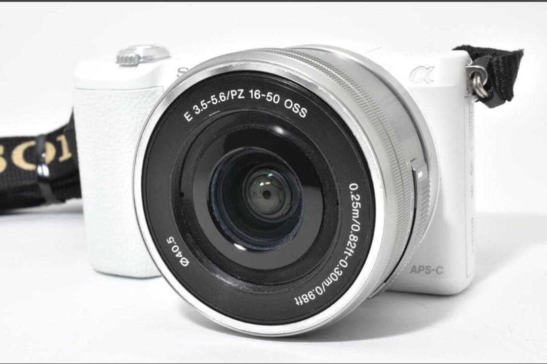 SONY a5100 ミラーレスカメラ ホワイト