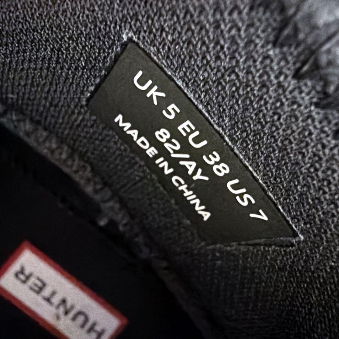 mさま専用 HUNTER エクスプローラーアンクルジップ フラットフォームブーツ