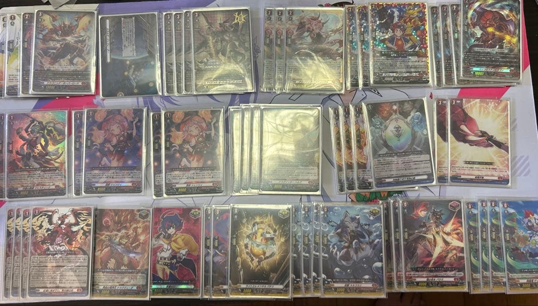 ヴァンガード ドラゴニック・オーバーロード・ジ・エンド　デッキ　パーツ付き