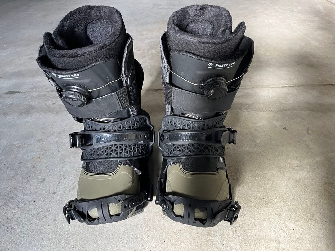 TECHNINE スノーボードビンディング 30 ブラック