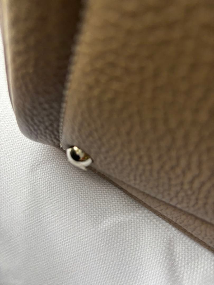 【美品】Hermesエルメスヴィクトリア35エトゥープQ刻⭐︎付属品あり