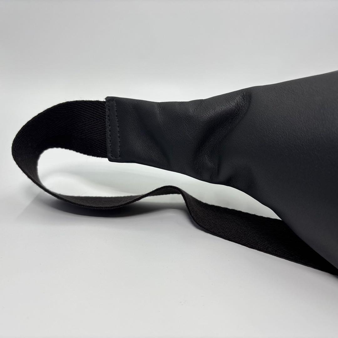 ✨美品✨ アニエスベー PETER レザー ウエストポーチ ブラック