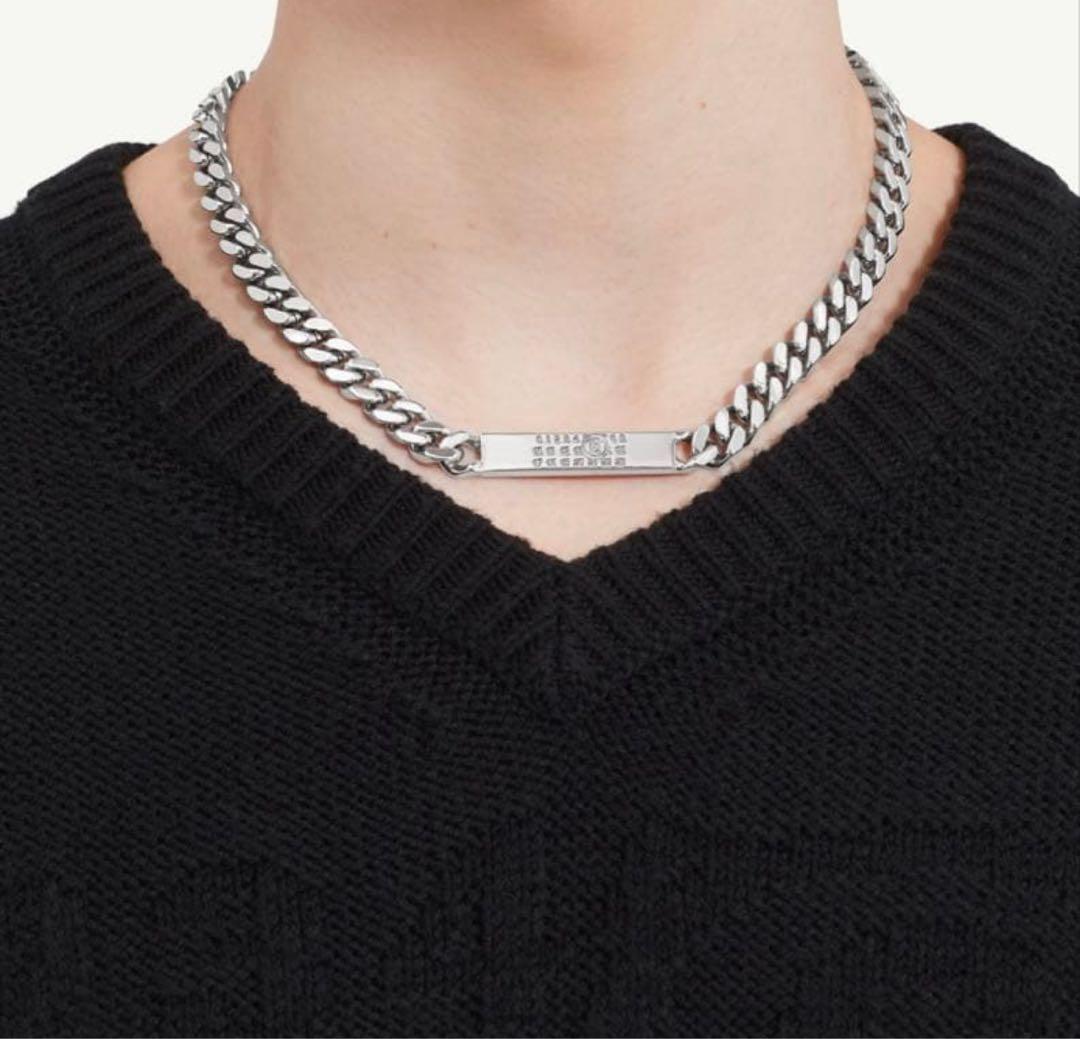 mm6 maison margiela 真鍮ネックレスペンダント