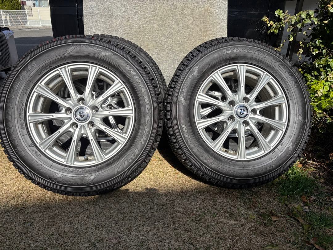 早い者勝ち‼️デリカD5 CX5などWEDS ホイールスタッドレスセット引取のみ