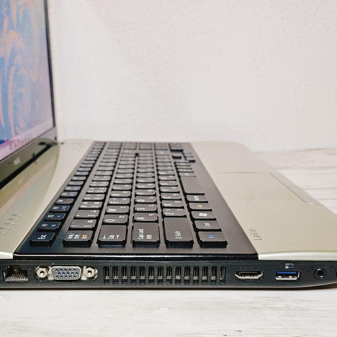 訳あり大特価！LaVie大画面ノートパソコン ブルーレイ 16GB SSD i7