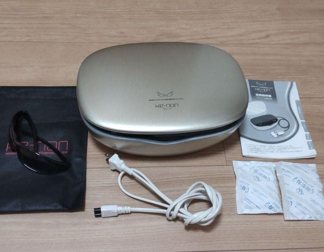 KE-NON 脱毛器 シャンパンゴールド