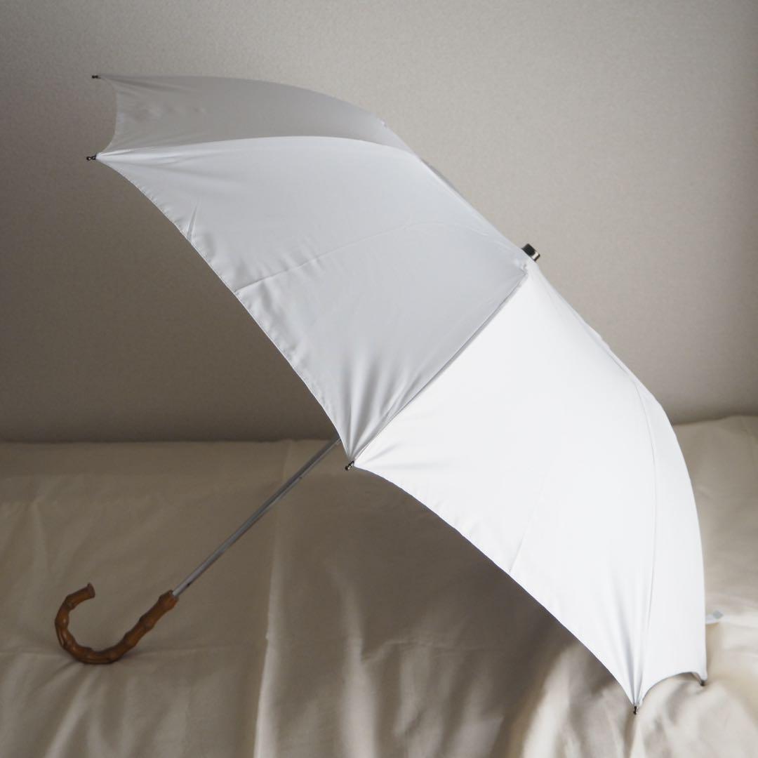 FOX umbrellas 折りたたみ傘 晴雨兼用　ライトグレー