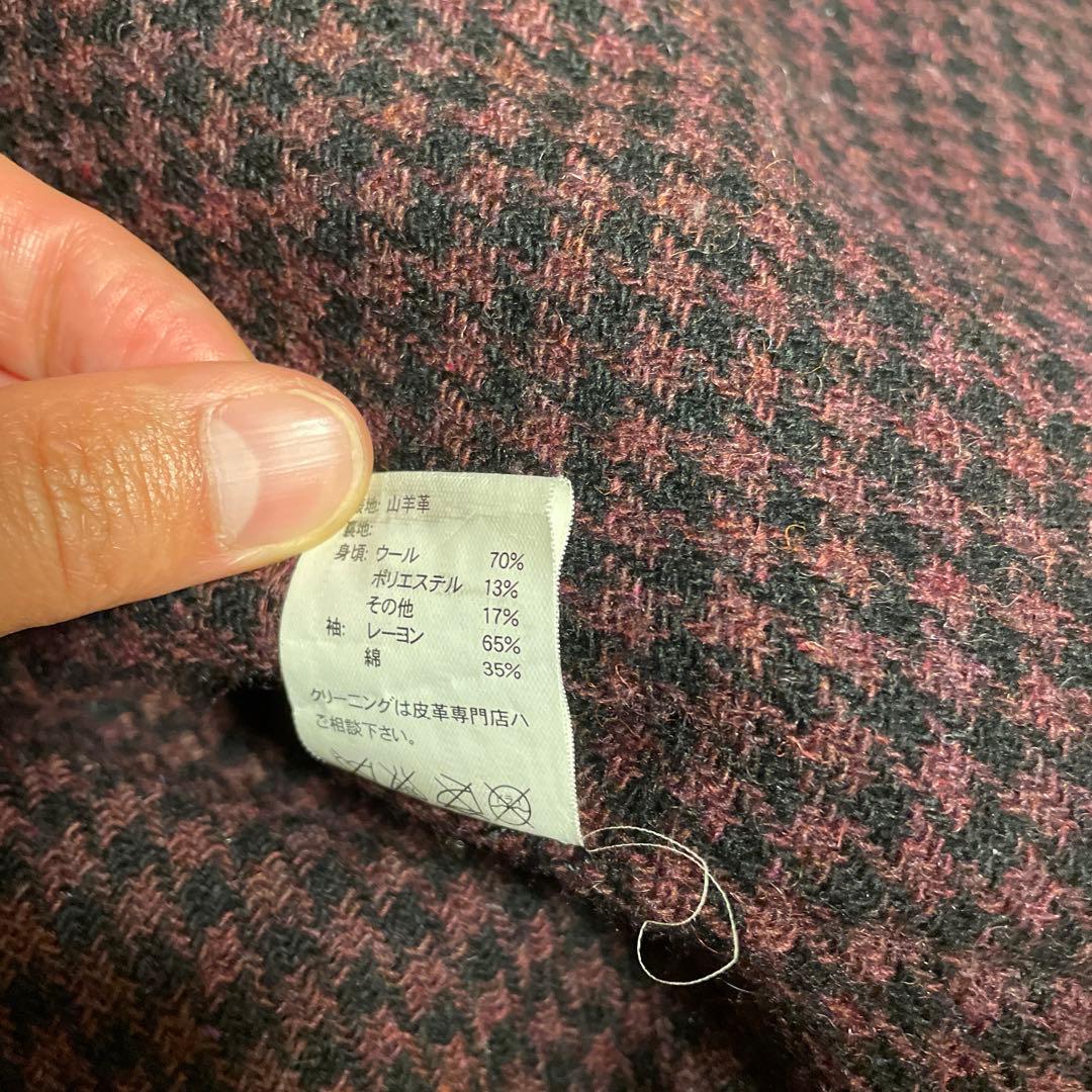 WESTRIDE ウエストライド　ゴートスキン　シングルライダース　36