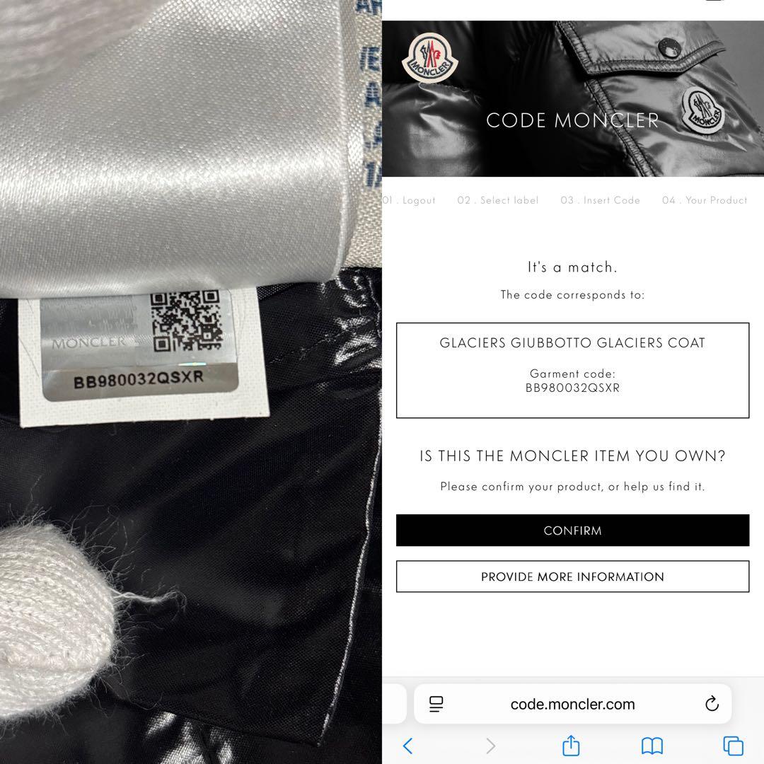 モンクレール　MONCLER ダウンコート　ダウンジャケット　ファー取り外し可能