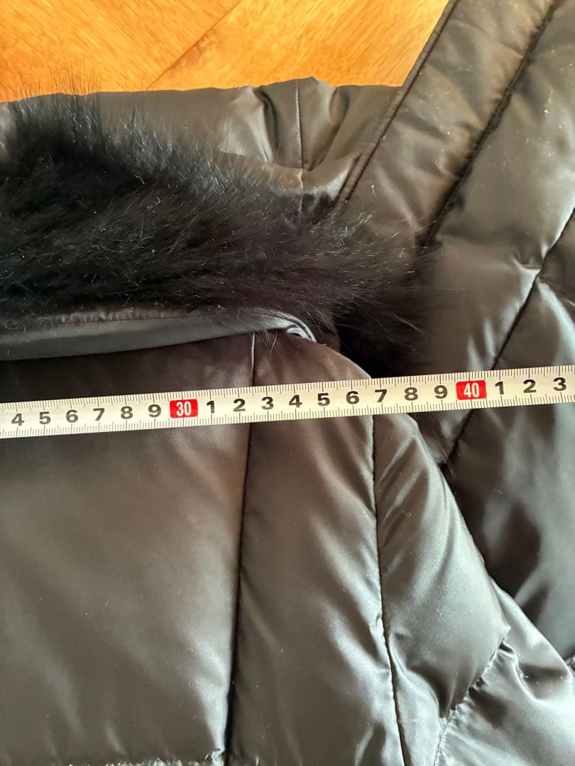 ラ*イ様 美品✨Pinky&Dianne✨ダウンコートブラック　フォックスファー