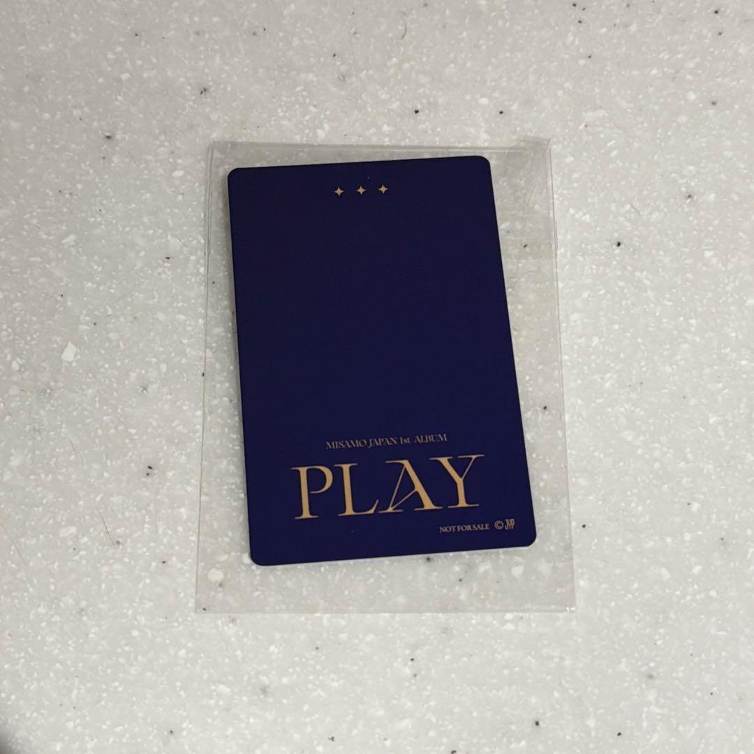 TWICE MISAMO リスニングパーティ 入場特典トレカ