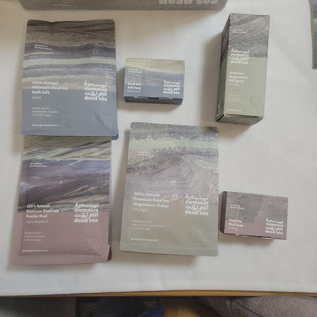 新品 ヨルダン死海　バスソルト他合計6品セット　ヌメイラ社製