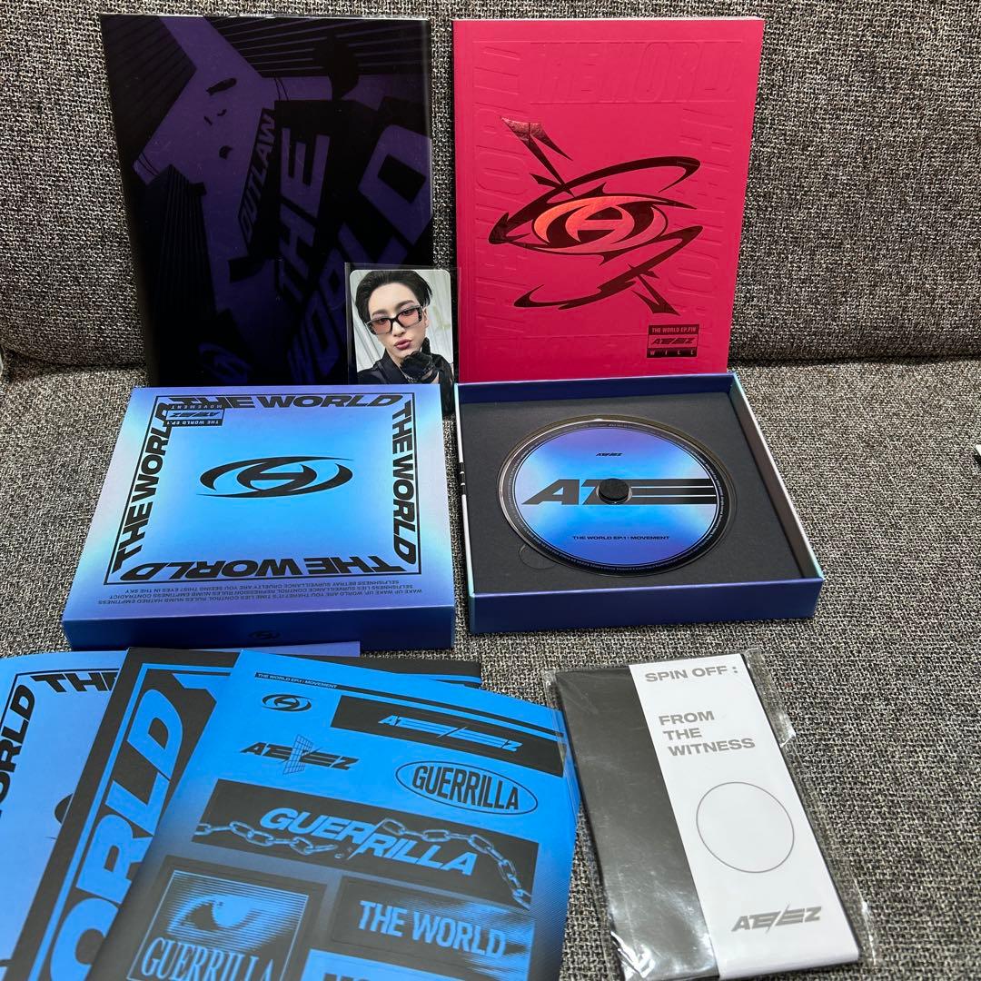 ATEEZ CD トレカ まとめ売り ソンファ SEONGHWA まとめセット