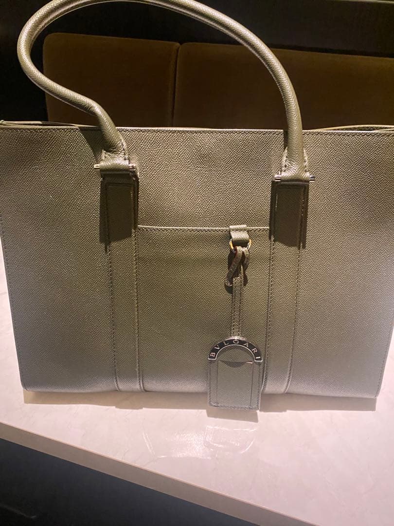 【早い者勝ち】BVLGARI MAN ジップトート　ブラック