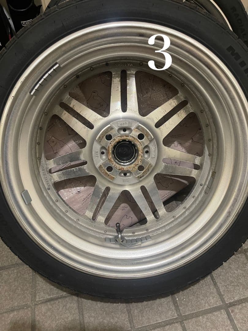 WORK 16インチ ホイールセット MINERVAタイヤ