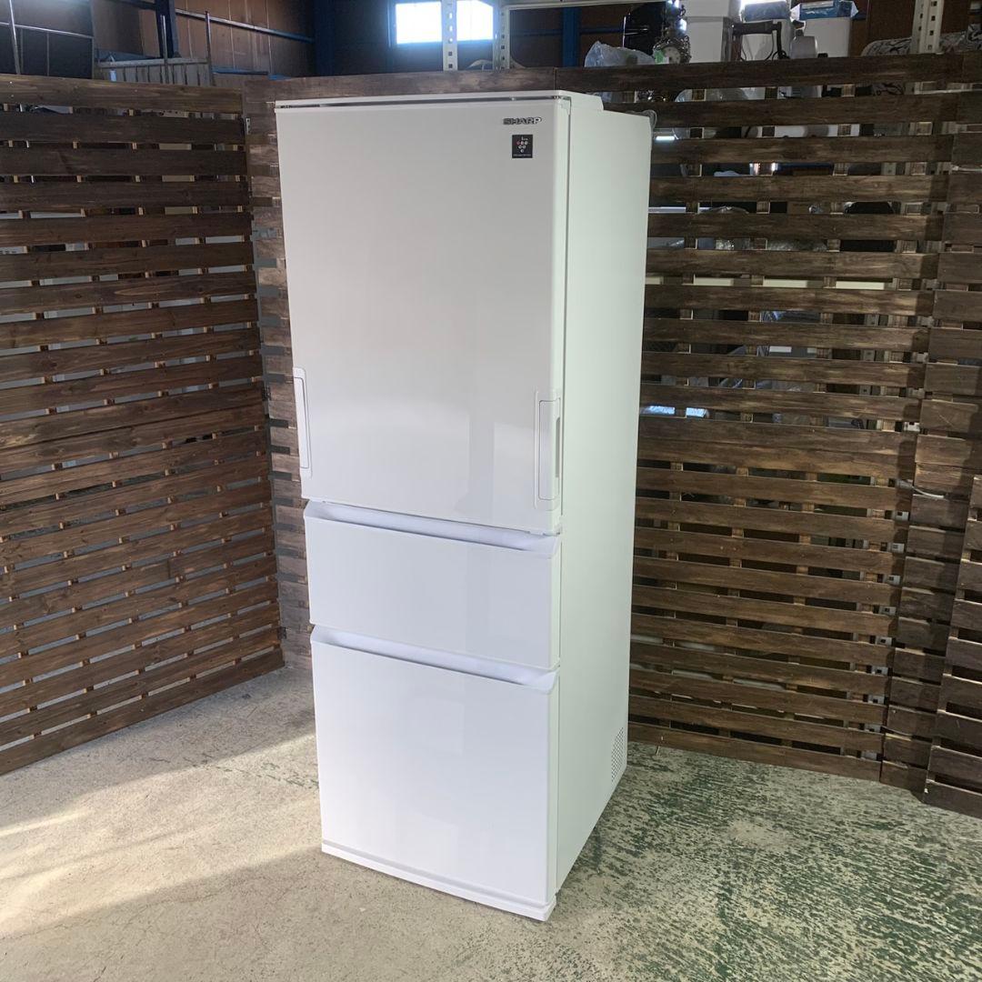 K987 SHARP 両開き冷凍冷蔵庫 2023年 SJ-PW37K-W