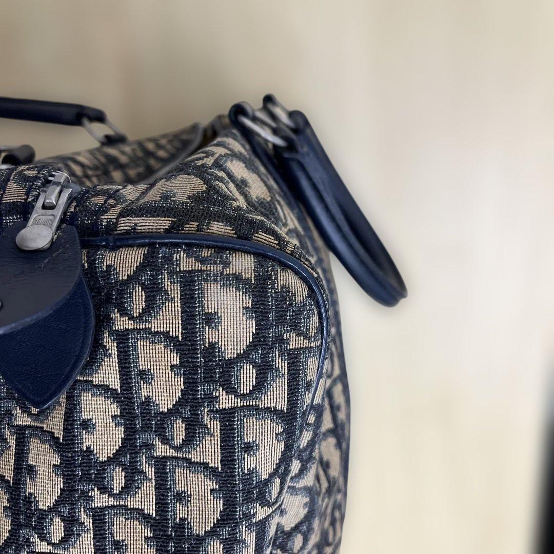 希少 Christian Dior トロッター ミニボストンバッグ 90s