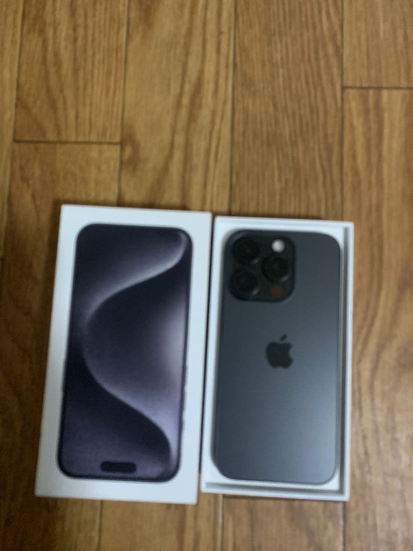 Apple iPhone 15 Pro スペースブラック 6.1インチ