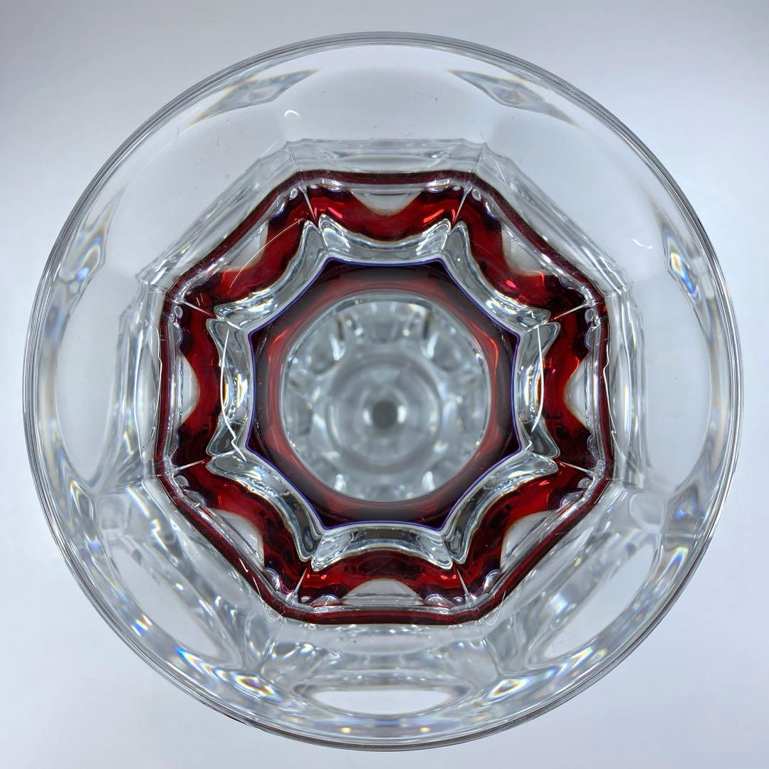 バカラ　バラスター　大花瓶　高さ約31㎝　東Y7-0227☆2Fトエコ