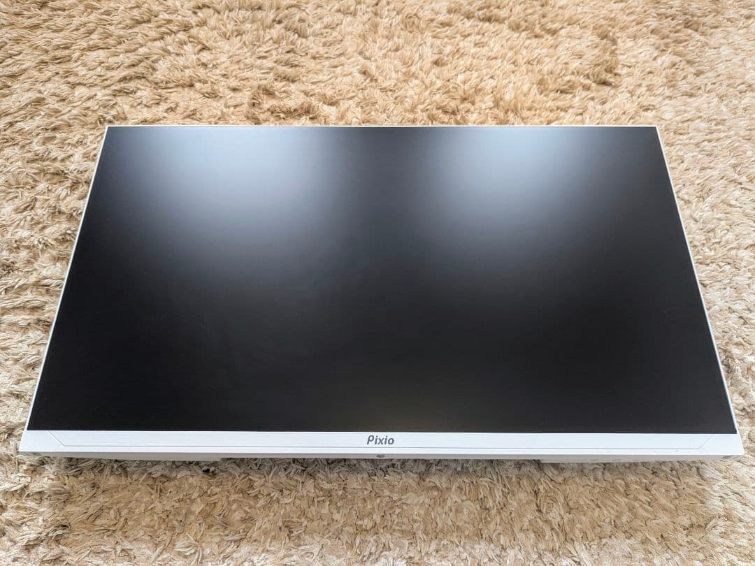 【美品・保証期間内】 Pixio PX248 WAVE White モニター